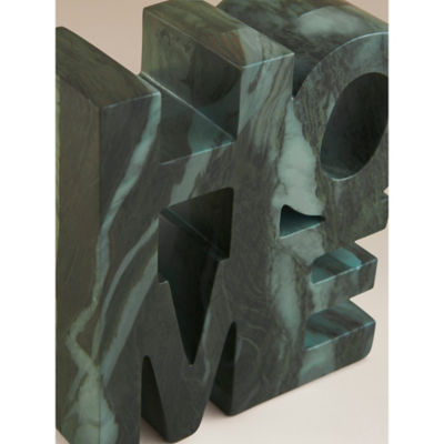 George Home green marble home sign (British brand)