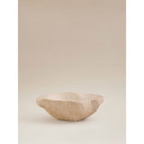 George Home natural abstract textured bowl 31.5cm (British brand)