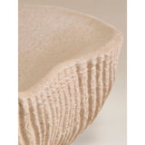 George Home natural abstract textured bowl 31.5cm (British brand)