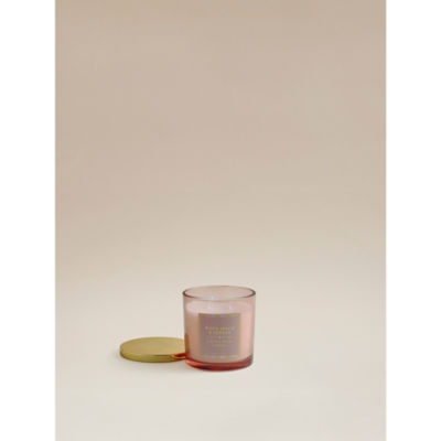 George Home white peach vanilla candle 10cm (British brand)