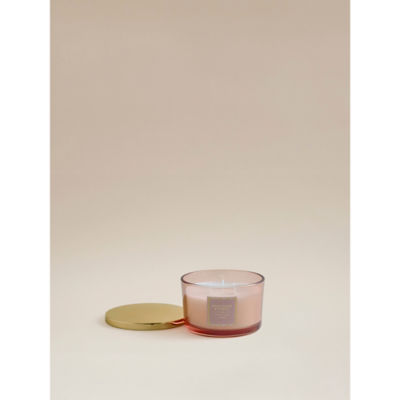 George Home peach vanilla triple-wick candle, UK version