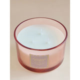 George Home peach vanilla triple-wick candle, UK version