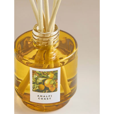 George Home Yellow Amalfi Coast reed diffuser 20x8cm (British brand)