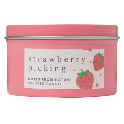ASDA Strawberry Tin Candle 140g- Buy online at McGrocer