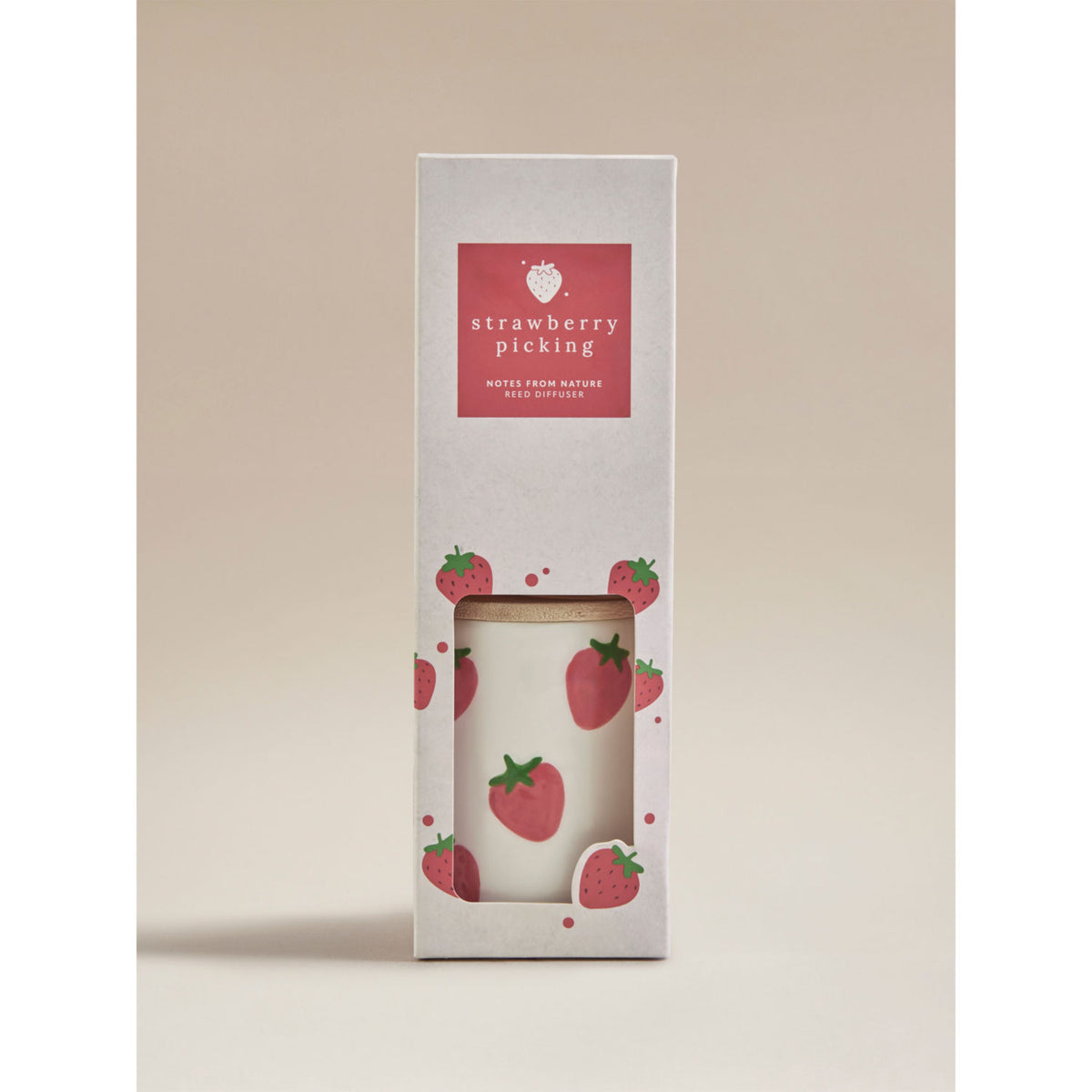 Strawberry embossed diffuser 100ml, imported from the UK