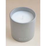 George Home Grey Wellness Relax candle 9x9 cm, UK version