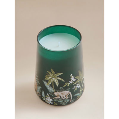 George Home green extra large Paradise Garden candle, imported from the UK