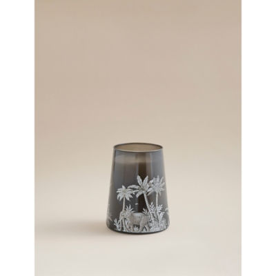 George Home Black Extra Large Midnight Safari candle - British product