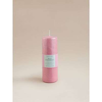 George Home wild strawberry candle 20.5cm (British brand)