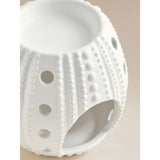 George Home white oil burner 11.6 x 12.2 cm (British brand)