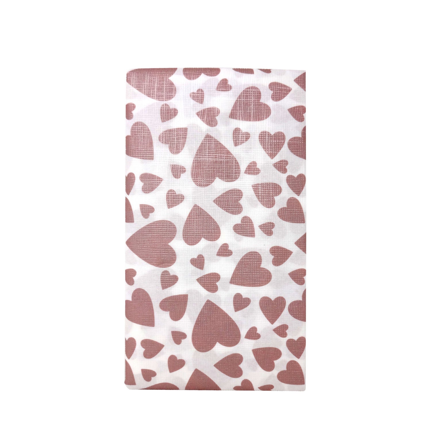 George Home tablecover rose gold hearts 118x180cm, UK version