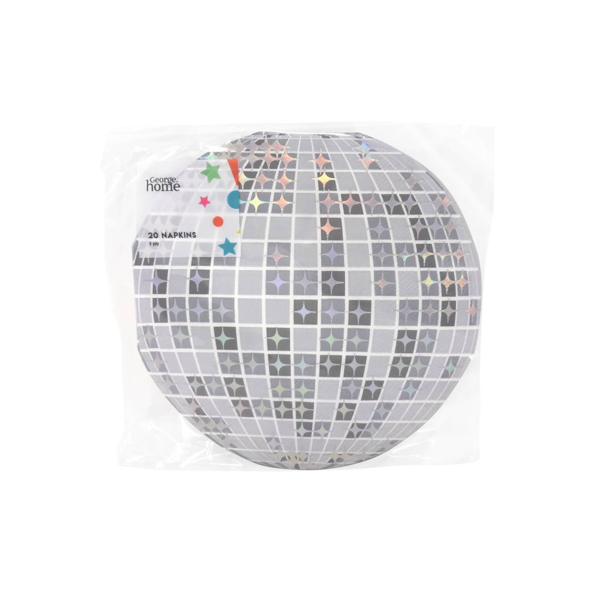 George Home disco ball napkins 20-pack - British product
