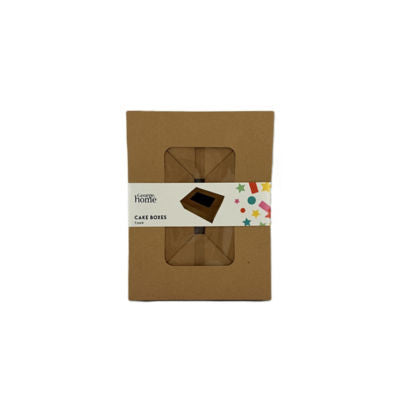 George Home paper cake boxes set of 5 21x16x7.5 cm - British product