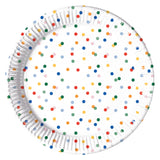 George Home spot paper plates 12 pack 23cm, imported from the UK