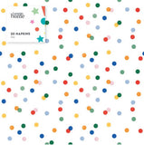 George Home spot pattern paper napkins 33cm, UK version