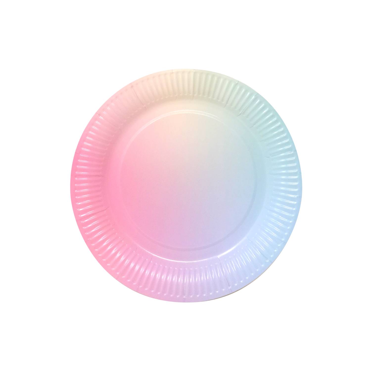 George Home Ombre paper plates pack of 12, UK version