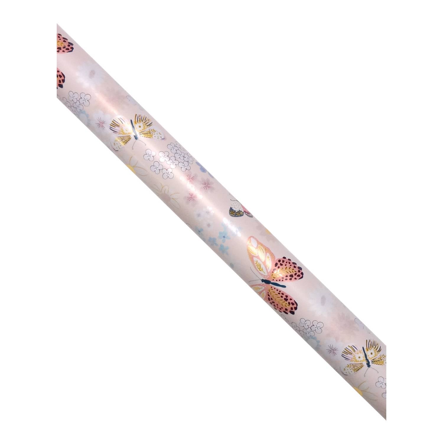 George Home butterfly rollwrap with gold foil - British product