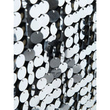 George Home silver-tone vinyl disc backdrop set of 9 (British brand)