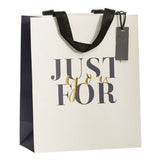 George large gift bag in beige (British brand)