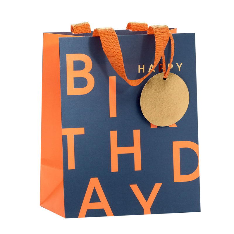George premium neon medium gift bag, UK version