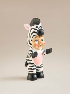 George Home Zebra Gnoah Gnome 10.5x10x25.5cm, UK version