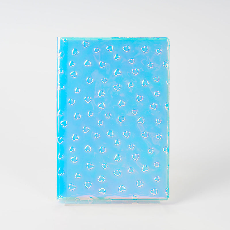 ASDA Iridescent Hearts A5 Notebook (British brand)