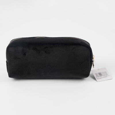 ASDA velvet pencil case with embroidery, imported from the UK