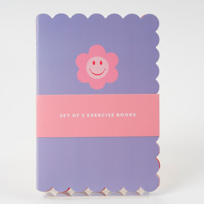 ASDA Lucky Charm A5 exercise books pack of 3, UK version