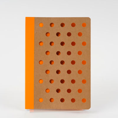 ASDA Bright Ideas A5 die cut kraft notebook lined pages (British brand)