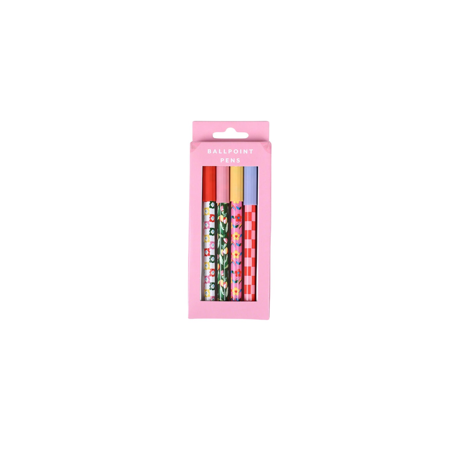 ASDA Lucky Charm ballpoint pens 4 pack black ink - British product