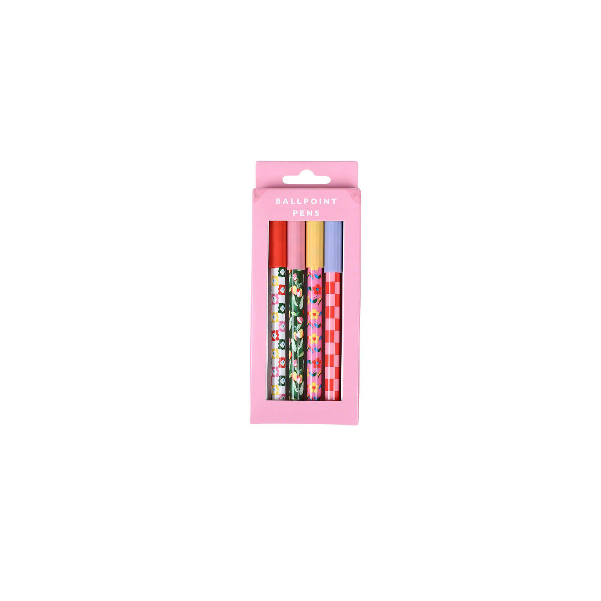 ASDA Lucky Charm ballpoint pens 4 pack black ink - British product