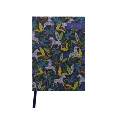 ASDA Zebra A5 ruled notebook hardback - British product