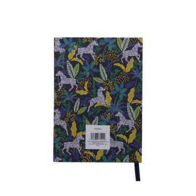 ASDA Zebra A5 ruled notebook hardback - British product
