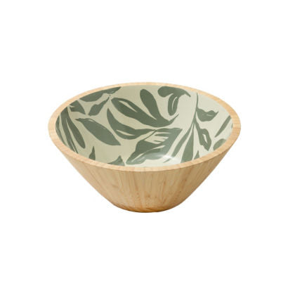 George Home bamboo bowl leaf 25x25x10cm, imported from the UK