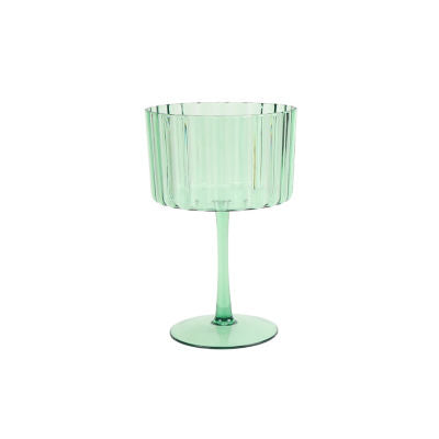George Home green scalloped coupe plate, imported from the UK