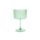George Home green scalloped coupe plate, imported from the UK