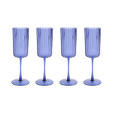 George Home scalloped blue flutes 4 pack, UK version