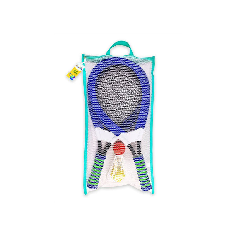 Hapello blue jumbo racket toy for kids, imported from the UK