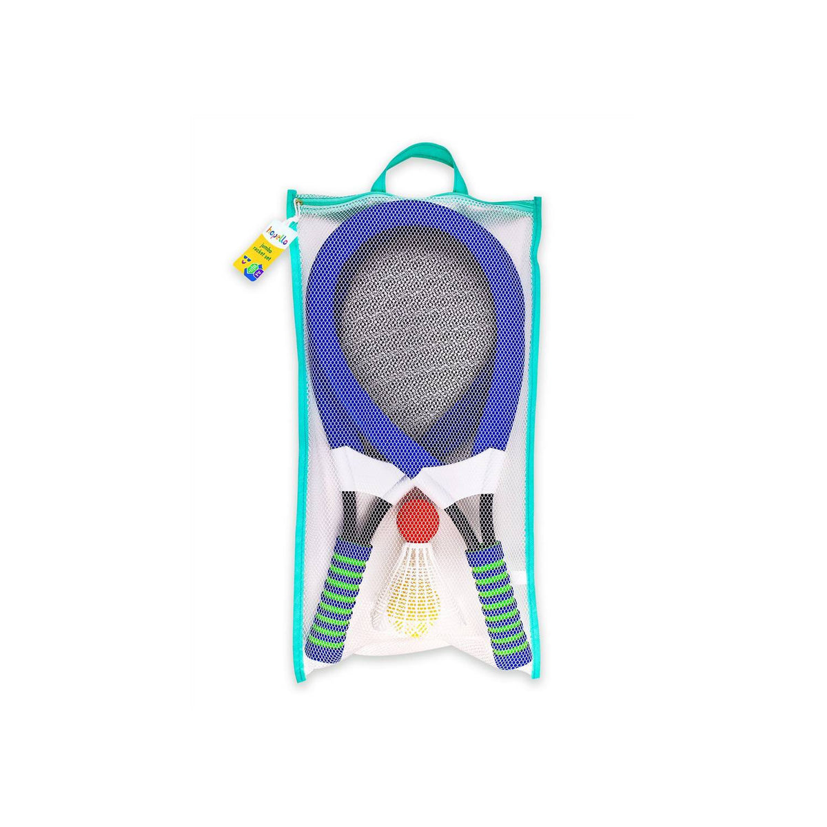 Hapello blue jumbo racket toy for kids, imported from the UK