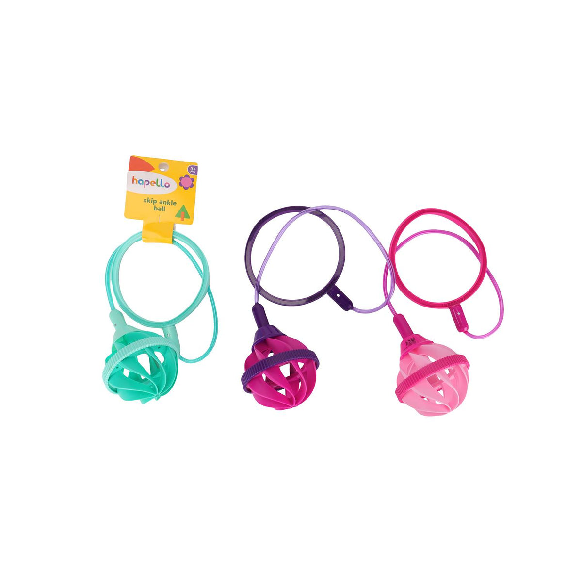 Hapello Skip Ankle Ball toy, imported from the UK