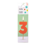 George Home number candle 3, UK version