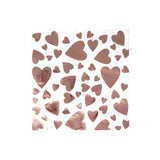 George Home Rose Gold Heart napkins 20pk, UK version
