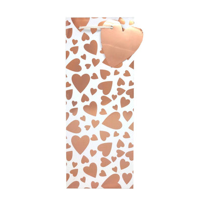ASDA George Rose Gold Heart Bottle Bag- Buy online at McGrocer
