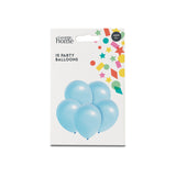George Home light blue party balloons 15 pack, imported from the UK