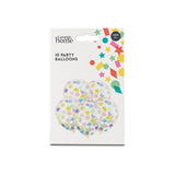 George Home pastel confetti balloons 10 pack, imported from the UK
