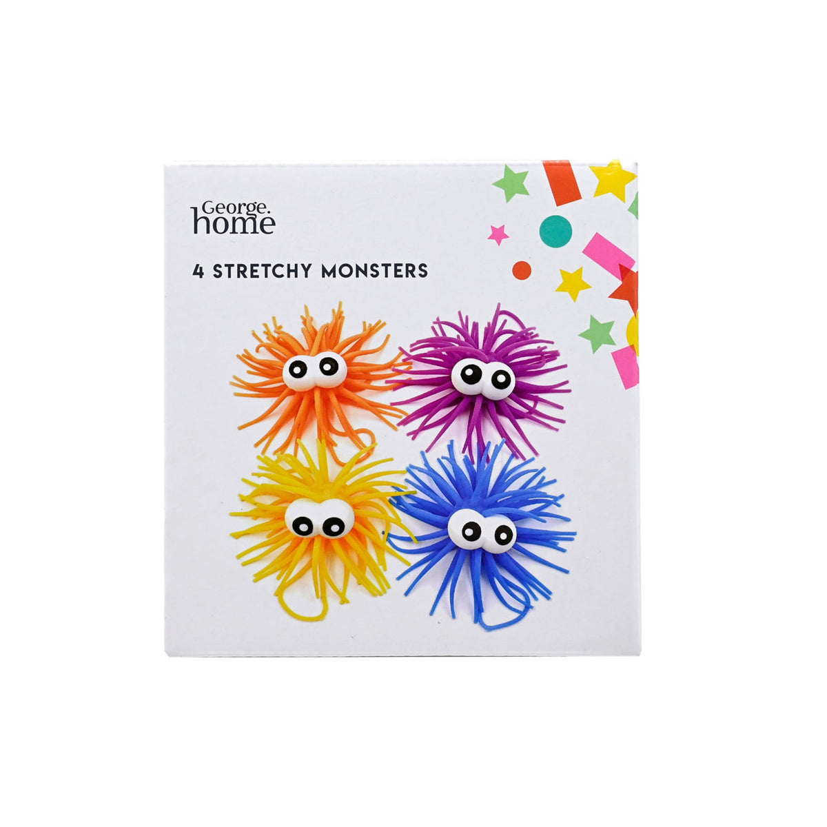 George Home Stretchy Monsters 4 Pack Toy - British product