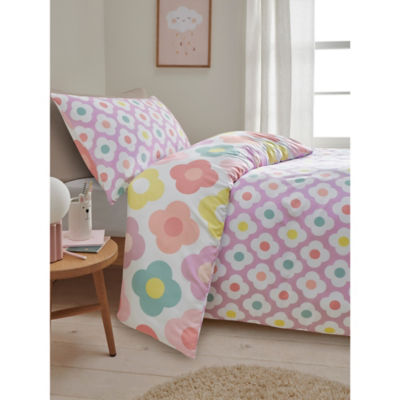 George Home daisy microfibre reversible duvet set (British brand)