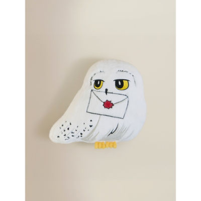 George Home Harry Potter Hedwig cushion 35x33cm, imported from the UK