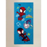 George Home Marvel Spider-Man Spidey & Friends towel, imported from the UK