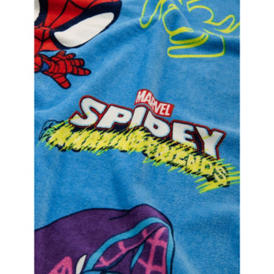 George Home Marvel Spider-Man Spidey & Friends towel, imported from the UK
